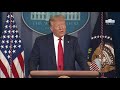 President Trump Holds a Press Briefing thumbnail 2