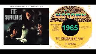 The Supremes - Put Yourself In My Place 'Vinyl'