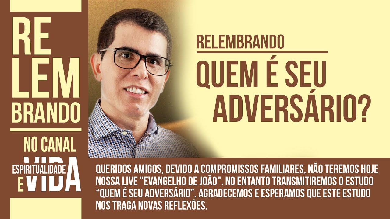 QUEM É SEU ADVERSÁRIO?   Haroldo Dutra Dias