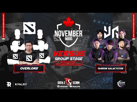 Overlord vs Yangon Galacticos - Moon Studio November Mood 2022 - Group Stage - Game Highlights - BO2