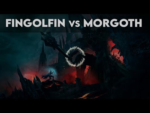 The Silmarillion Excerpt - Fingolfin vs Morgoth || Voice Over