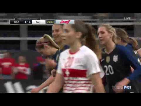 Carli Loyd golazo for United States vs  Switzerland