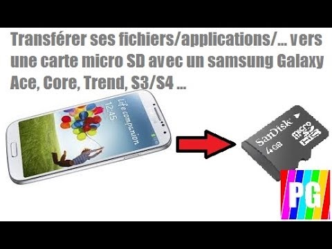 comment installer les applications sur la carte sd samsung galaxy y