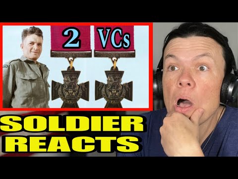 WW2 Hero Earns TWO Victoria Crosses! - Charles Upham (US Soldier Reacts)