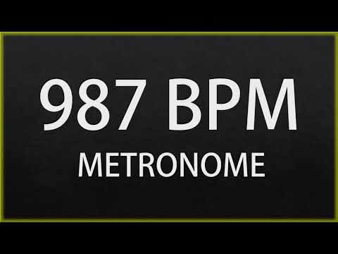 987 BPM - METRONOME
