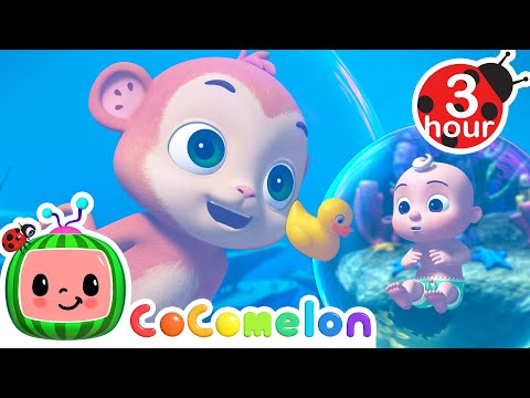 Swimming Song + More Cocomelon - Nursery Rhymes | Fun Cartoons For Kids | Moonbug Kids