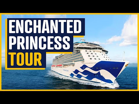Enchanted Princess Full Ship Walkthrough and Cabin Tour
