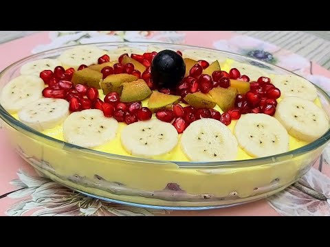 Quick & Easy Fruit Custard Recipe (Ramadan Special)