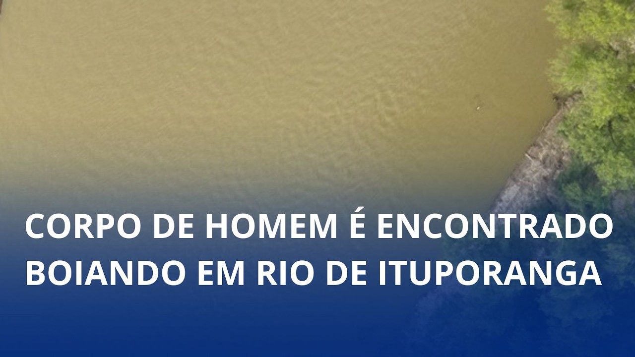 Corpo de homem é encontrado boiando em rio de Ituporanga