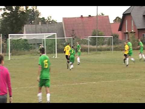 Fragmenty meczu Noteć Gębice - Sparta Janowiec Wielkopolski