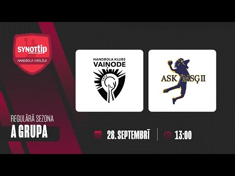 HK Vaiņode  🆚  ASK/MSĢ II | SynotTip vīriešu Virslīga | Latvijas čempionāts 25/26