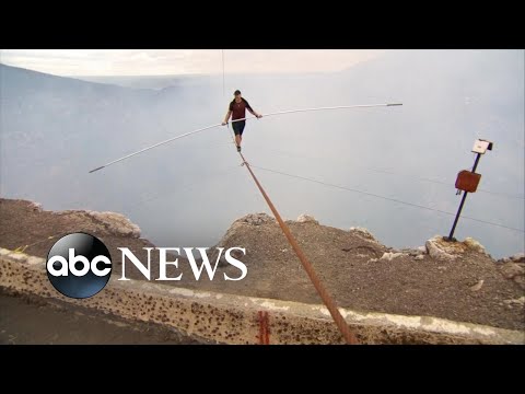 Aerialist Nik Wallenda details preparations for dangerous volcano tightrope walk