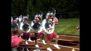 preview picture of video 'Osborne High School Marching Band at Chapel Hill High School Aug 24 2012'