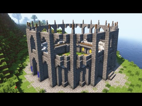 Minecraft | How to build a PVP Arena (Colosseum) | Tutorial