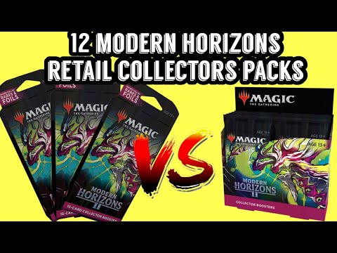 Modern Horizons 2 Retail Collectors Pack Science Experiment #2! Is it Better Than A Box??