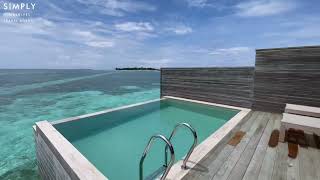 Jawakara Islands Maldives Dheru Water Pool Villa Room Tour