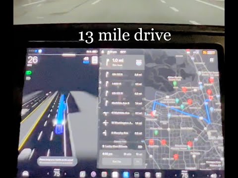 Tesla FSD BETA V11.3 - Highway 101 and city streets of Sunnyvale