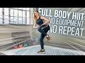 30 Minute Full Body HIIT STRENGTH NO REPEAT NO EQUIPMENT