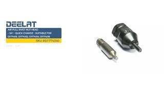 Air Pull Rivet-Nut Head – 1/4
