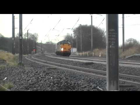 37038/37601 6C53 Crewe - Sellafield flasks 28th February 2011