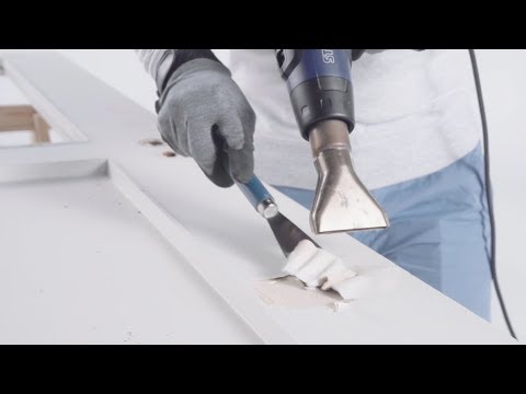 Farbe entfernen mit Heißluftfön | STEINEL DIY