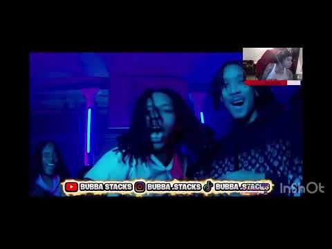 BUBBA STACKS REACTS TO RELLA GZ x SHA GZ x YUS GZ- GANGSTA BARBIE REMIX