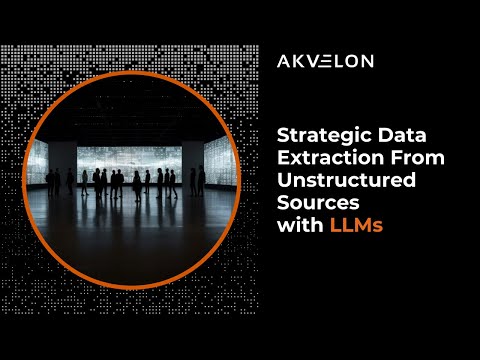 Akvelon: Strategic Data Extraction from Unstructured Sources with LLMs