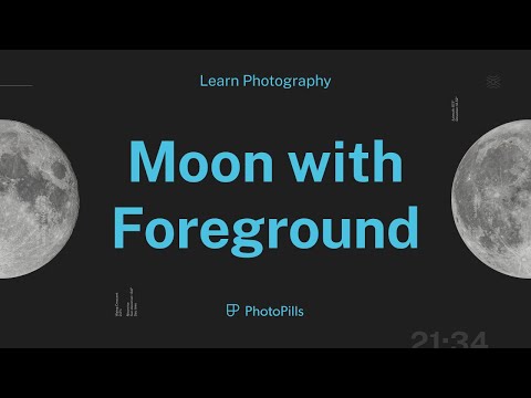 How to Photograph the Moon with Foreground | With a Telephoto Lens