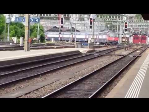 Züge im Bahnhof Winterthur Teil 5 [HD 1080p]