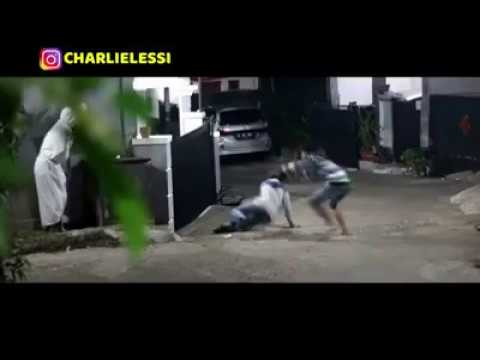 Prank pocong gagal malah digebukin wkkwk