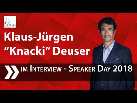Klaus-Jürgen "Knacki" Deuser im Interview - Speaker Day 2018