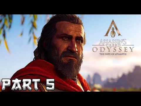 ASSASSIN'S CREED ODYSSEY THE FATE OF ATLANTIS Walkthrough Gameplay Part 5 - LEONIDAS (AC Odyssey)