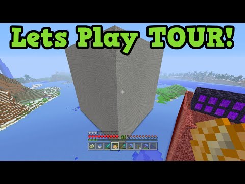 Minecraft Xbox 360 Lets Play #250 - World Tour / Download Map