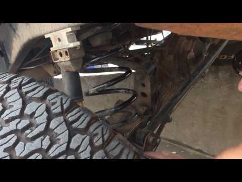 How to replace land cruiser spring
