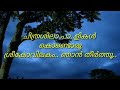 Chitrasila Palikal Karoake Malayalam Lirics