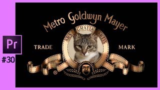 🎵[프리미어] MGM 사자 영화사 인트로 합성하기 (소스파일 제공) metro goldwyn mayer intro