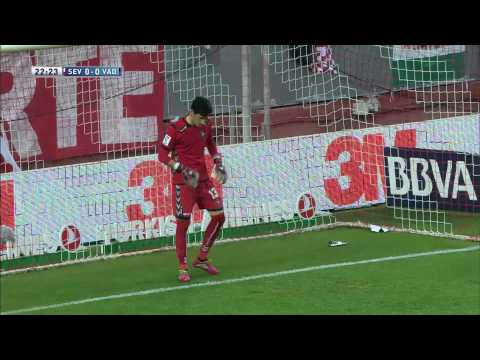 Gol de Rakitic (1-0) en el Sevilla FC - Real Valladolid - HD