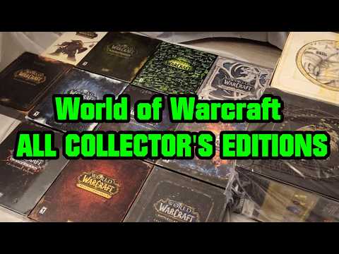 UNBOXING The War Within 20th Anniversary Collector's Edition + ALL WOW COLLECTOR'S EDITIONS