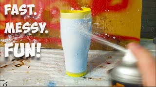 Try THIS Painting with FOAM Technique