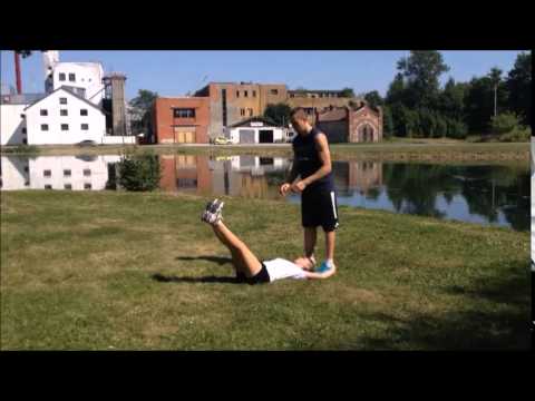 Delia treening koos Rain Veidemaniga