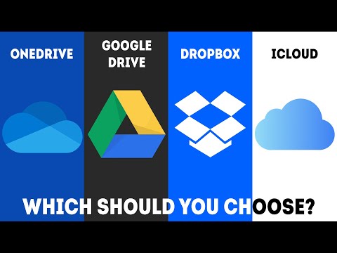 OneDrive vs Google Drive vs Dropbox vs iCloud - Which Should You Choose?