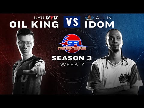 Oil King (Seth) vs. iDom (Poison) - Bo3 - Street Fighter League Pro-US - Season 3 Week 7
