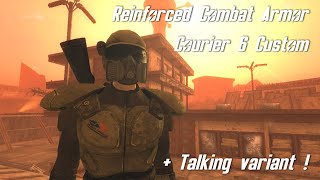 WIP Voice acted voicelines for Courier 6 Reinforced Armor