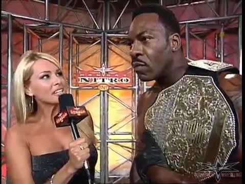 (720pHD): WCW Nitro 07/24/00 - Pamela Paulshock Interviews Booker T