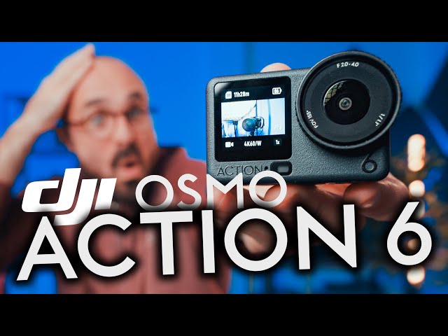 Vídeo relacionado con dji Osmo Action 6 Pack Estándar, cámara de acción Impermeable con Sensor Cuadrado de 1/1.1 Pulgadas, Almacenamiento de 50 GB, Apertura Variable de f/2.0-f/4.0, Resistente al frío, batería 4 Horas, 8K