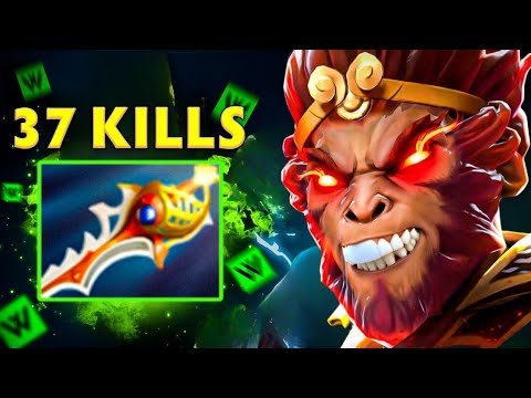 Is CEB the Best Monkey King now Insane 37Kills Divine Rapier vs 12K MMR🔥