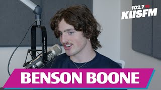 Benson Boone Talks Beautiful Things, TikTok Getting Banned, His Parents Love Shaping Him & MORE!