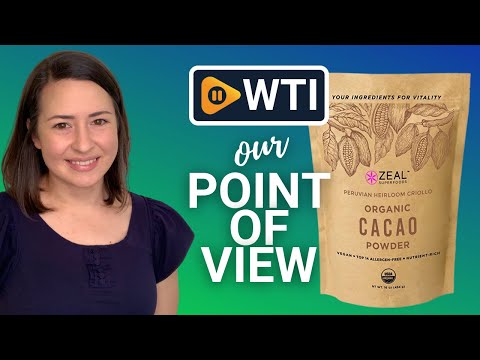 Zeal Superfoods Organic Cacao Powder - WTI product video review