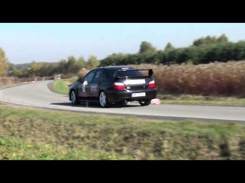 M. Zieliński / K. Zieliński - Subaru Impreza WRX - Mini Rajd Mielecki - Gmina Niwiska 21-10-2012