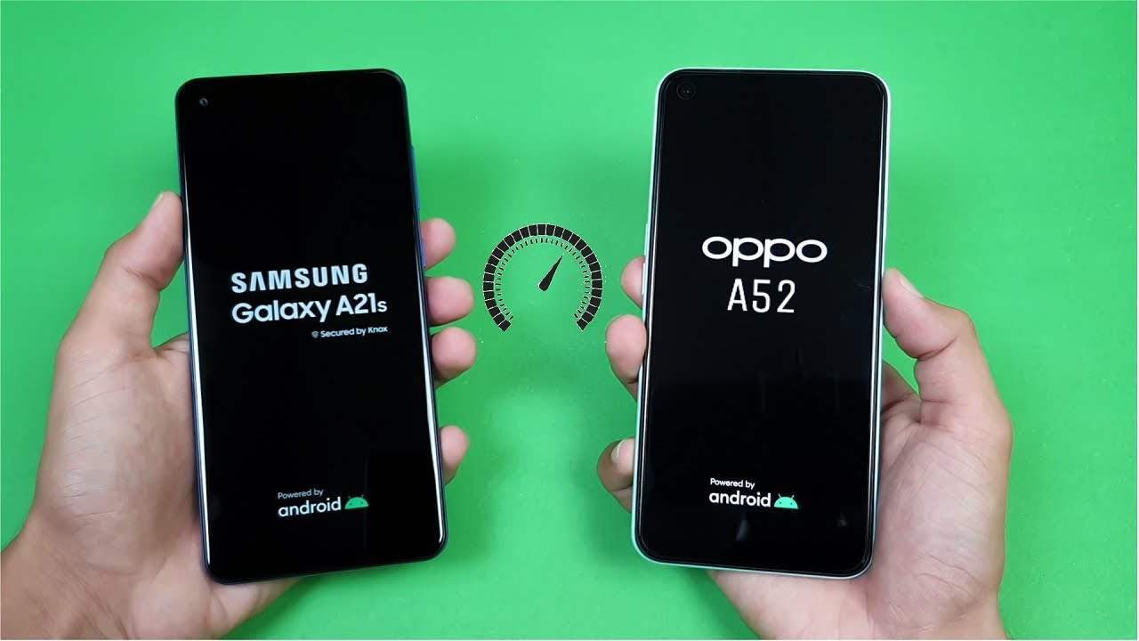 Samsung Galaxy A21s (4GB) vs Oppo A52 (4GB) - Speed Test!